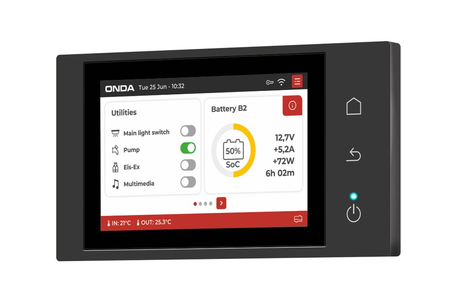 The new ONDA Linde Touch Panel | © AL-KO Fahrzeugtechnik-Gruppe