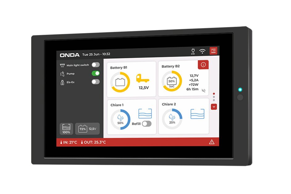 The new ONDA Linde Touch Panel | © AL-KO Fahrzeugtechnik-Gruppe